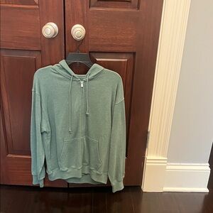 Hollister Sage Green Hoodie